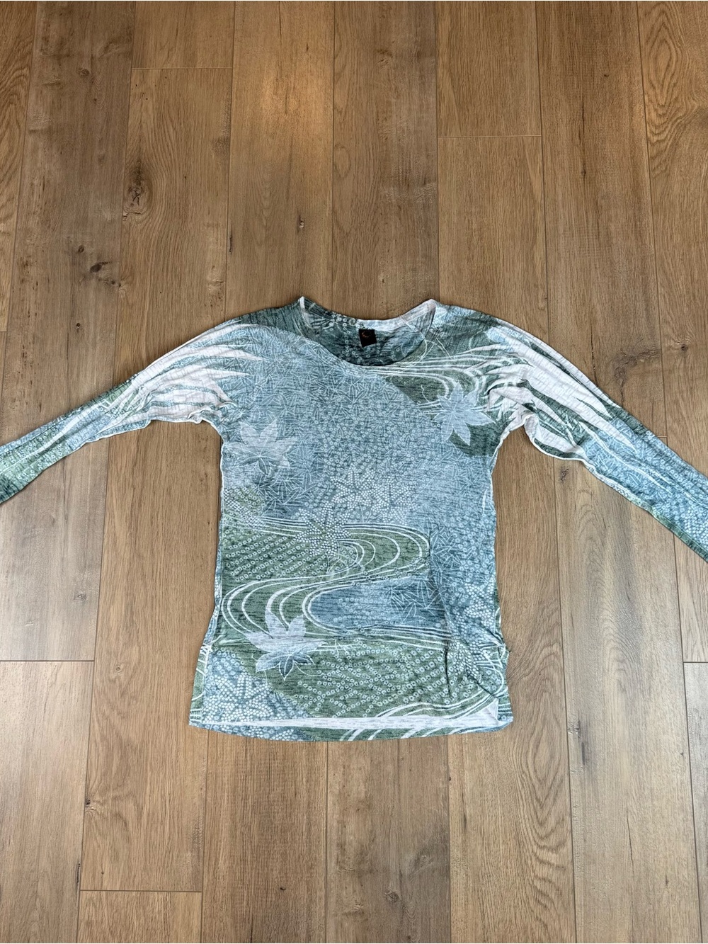 Ojai Vintage Long Sleeve Printed Tee